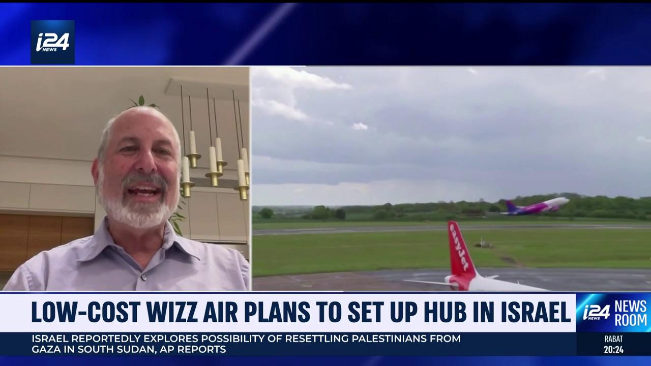 Video thumbnail for Low-cost Wizz Air plans to set up hub in Israel
