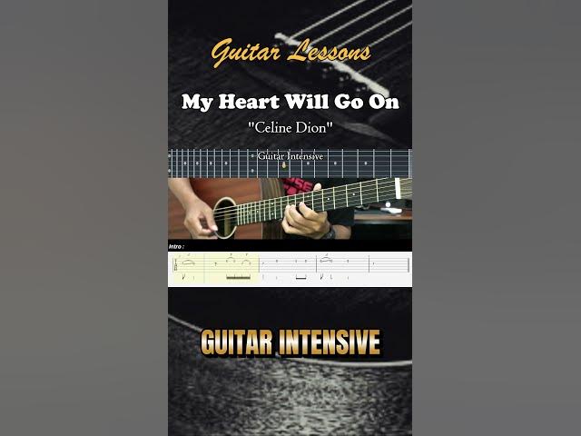 Video thumbnail for My Heart Will Go On - Celine Dion | EASY Guitar Lessons TAB - Guitar Tutorial