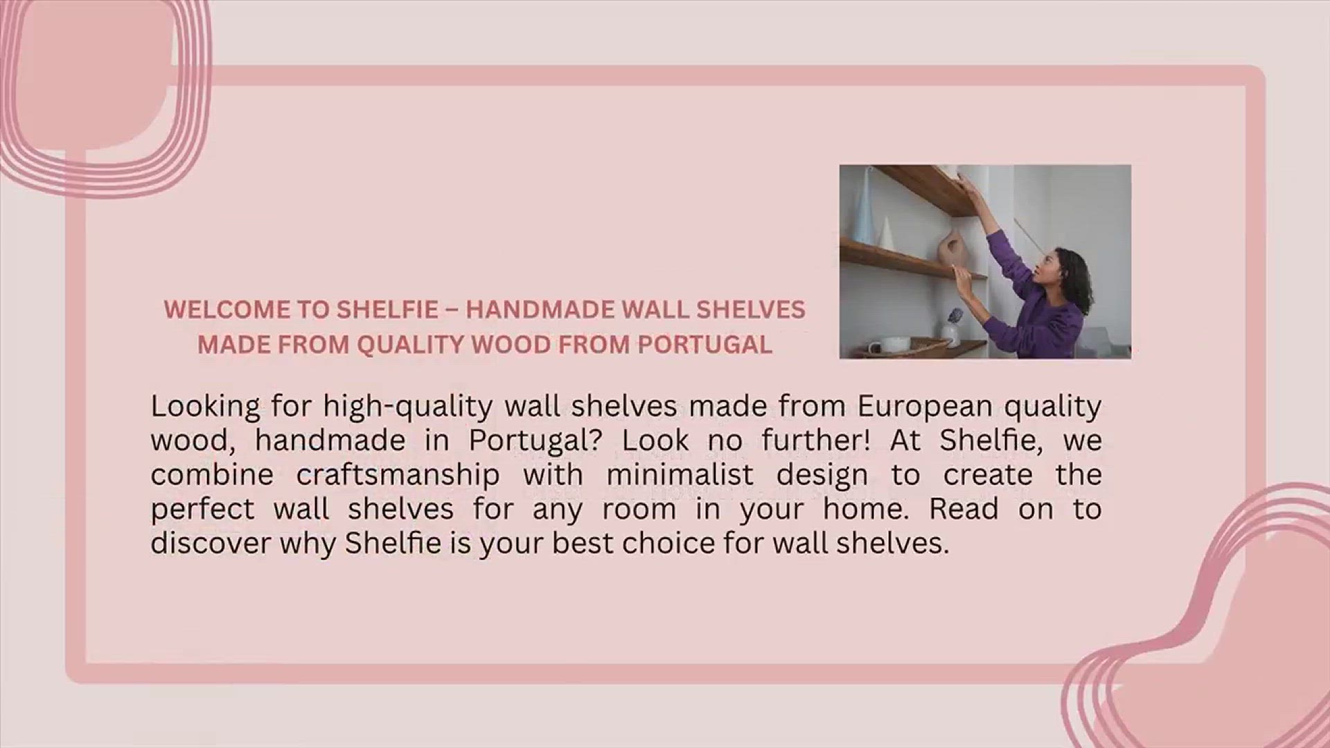 Video thumbnail for Floating Shelves & Kitchen Wall Shelves | Stylish Solutions by ShelfieHome