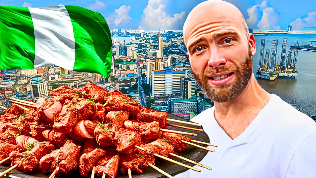 'Video thumbnail for Ultimate Nigerian Street Food Tour! Lagos Hidden Gems!'