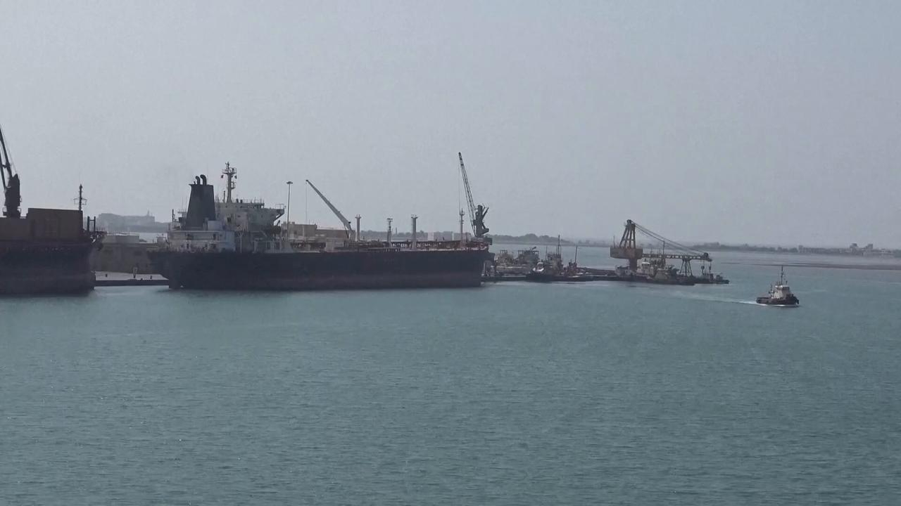 Video thumbnail for Yemen: Houthis claim missile strike on Israel, ban Israeli-linked navigation in Red Sea.
