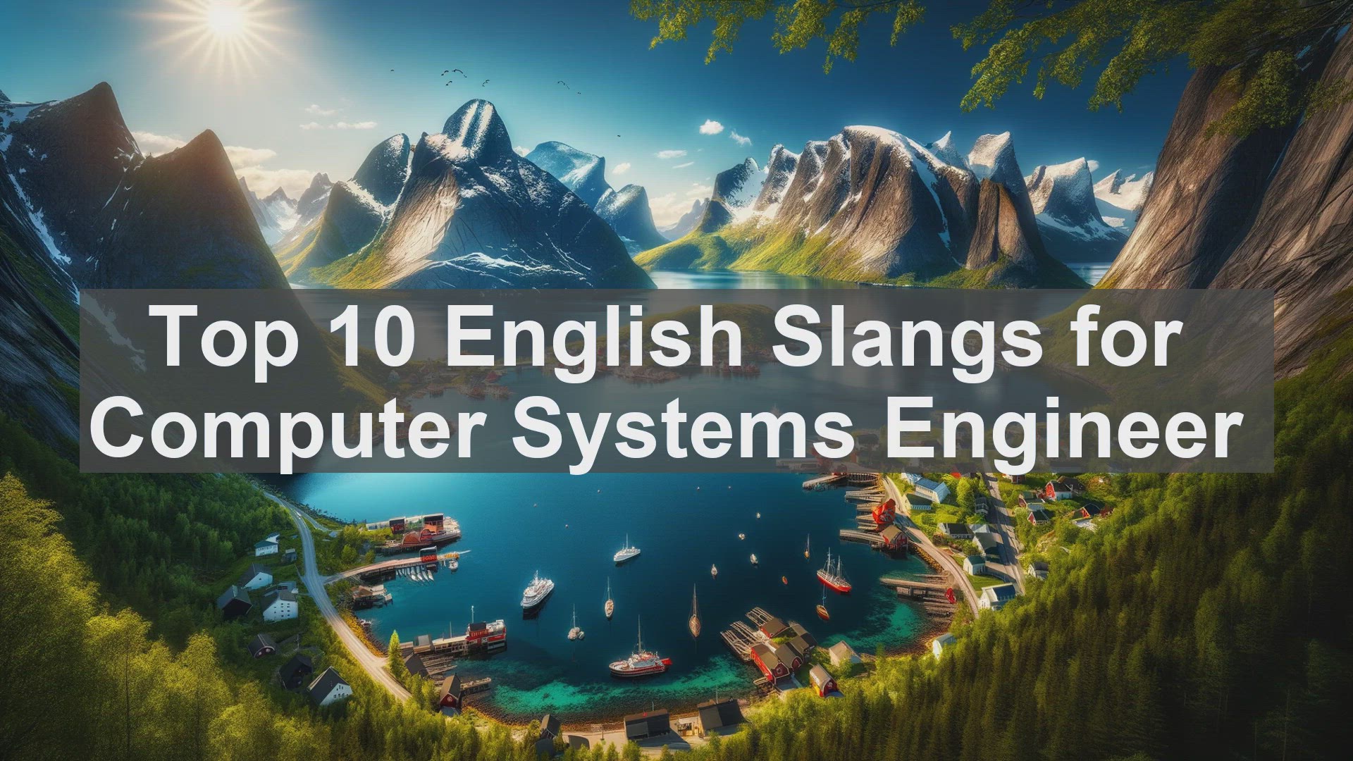 'Video thumbnail for Top 10 English Slangs for Computer Systems Engineer'