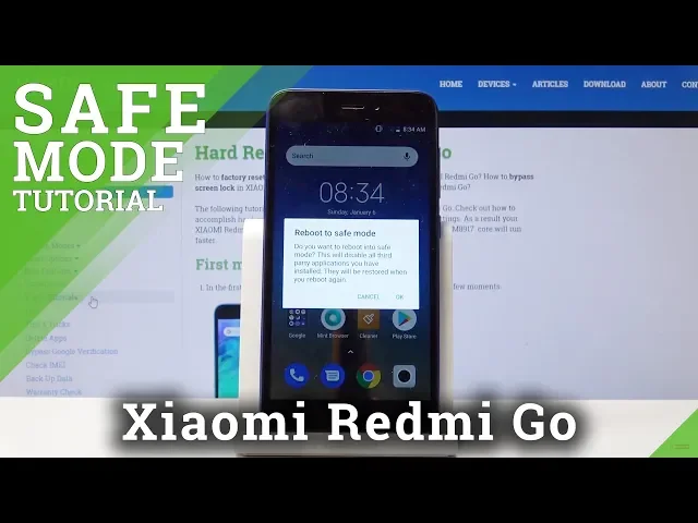 Video thumbnail for How to Use Safe Mode in XIAOMI Redmi Go - Diagnostic Mode