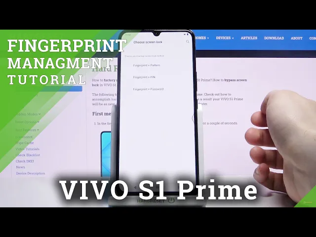 Video thumbnail for How to Add Fingerprint to VIVO S1 PRIME – Set Fingerprint Lock Screen