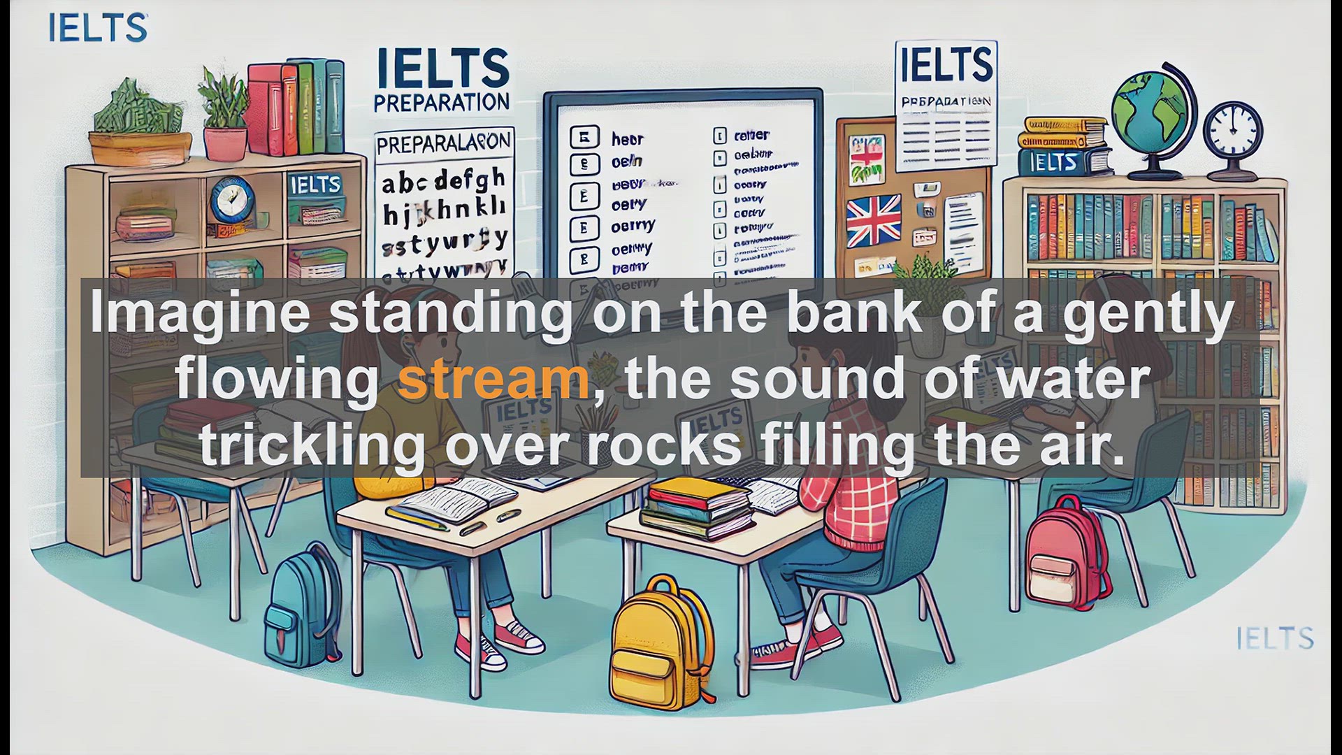 'Video thumbnail for 2500 Must Know IELTS 6.5 Vocabulary - IELTS Vocabulary: Understanding the Word 'Stream''