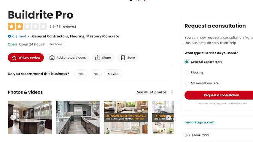 Video thumbnail for Long Islanders share contractor horror stories as expert offers tips to avoid similar problems