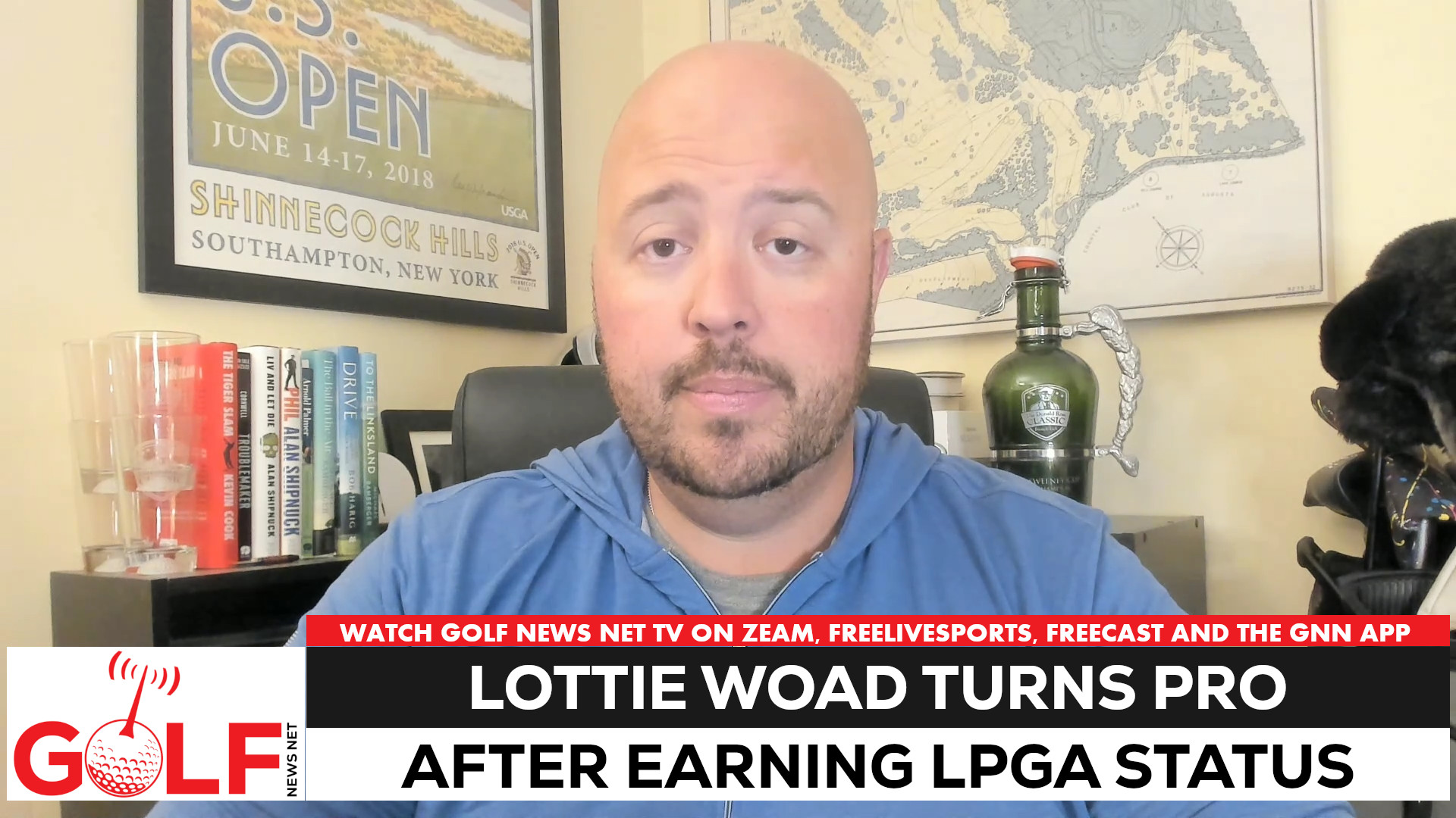 'Video thumbnail for Lottie Woad earns LPGA membership, turns pro for Scottish Open'