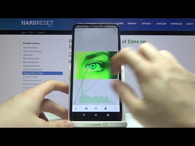 Video thumbnail for Snapseed app – Change Color in Photo