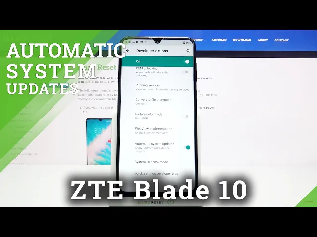 Video thumbnail for How to Auto Update ZTE Blade 10 – Turn On Auto System Update