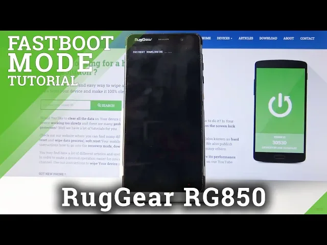 Video thumbnail for How to enable Fastboot Mode in RugGear RG850 - Quit Fastboot Mode
