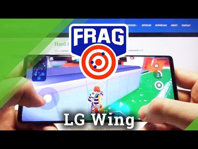 Video thumbnail for FRAG Pro Shooter on LG Wing – Gameplay