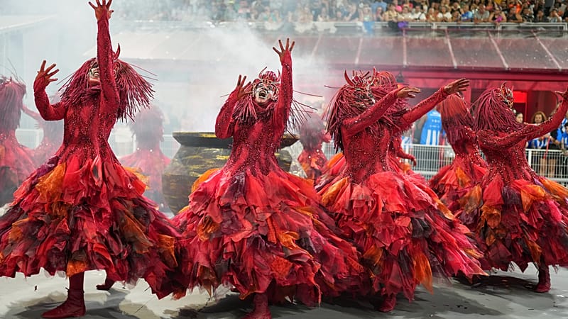 Video thumbnail for Samba, resistance, and magic open São Paulo's carnival celebrations