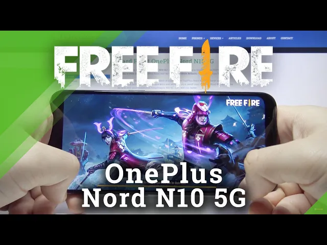 Video thumbnail for Garena Free Fire Performance Test on OnePlus Nord N10 5G - Gameplay