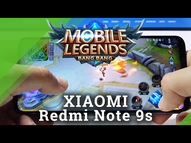 Video thumbnail for Gameplay Demonstration on Xiaomi Redmi Note 9s - Mobile Legends Game Test