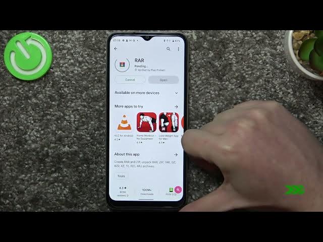 Video thumbnail for Realme C33 - How To Install Rar & Zip Packing Unpacking App