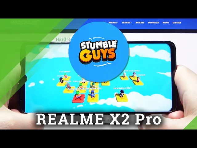 Video thumbnail for Realme X2 Pro - Stumble Guys Game Testing