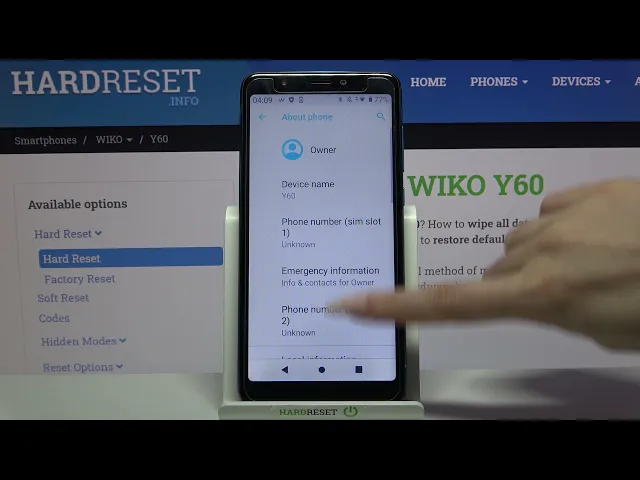 Video thumbnail for Check Phone Specifications – WIKO Y60 and About Phone Settings Section