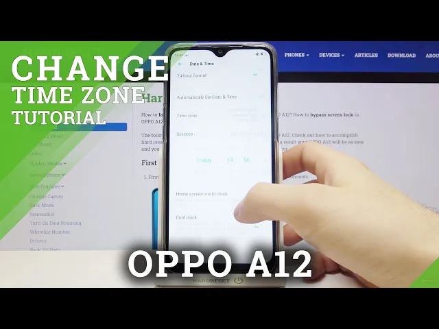 Video thumbnail for How to Change Date and Time on OPPO A12 – Set Date and Time