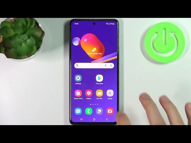 Video thumbnail for SAMSUNG Galaxy M31s - How To Enable Video Stabilization