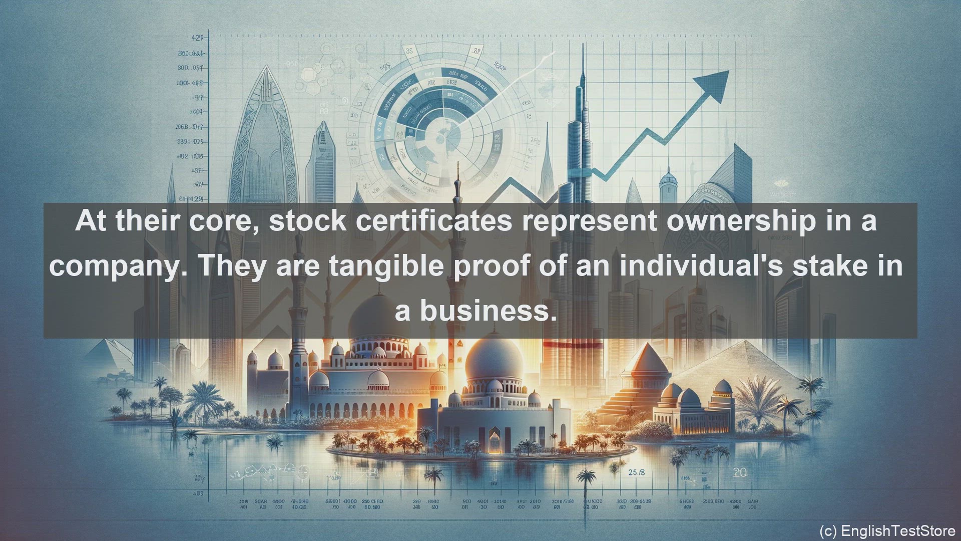 'Video thumbnail for Stock certificate in economics and finance'