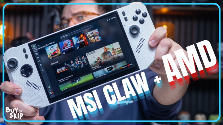 Video thumbnail for MSI Claw A8 FULL REVIEW | ROG Ally Who?