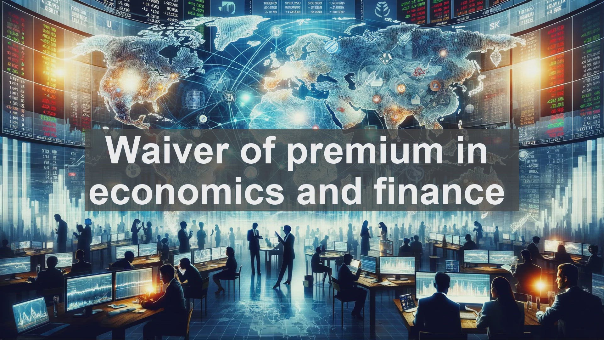 'Video thumbnail for Waiver of premium in economics and finance'