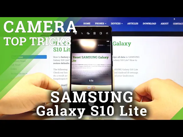 Video thumbnail for Camera Tricks for SAMSUNG Galaxy S10 Lite  - Useful Samsung Camera Tips