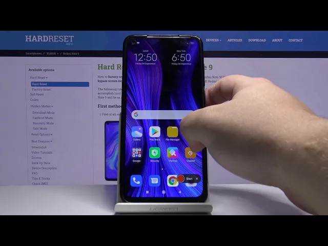 Video thumbnail for How to Record Screen on XIAOMI Redmi Note 9 – Screen Recorder
