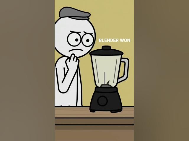 Video thumbnail for "My Blender Has Anger Issues"😁🔥#BlenderVsMe#Angerlssues#funny #RelatableHumor #Shorts#CardioForFree