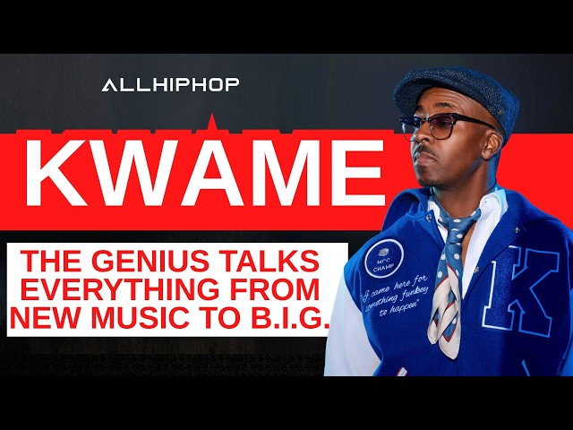 Video thumbnail for Kwame Talks Biggie Beef, Being A Boy Genius, His Iconic Hair & Fashion and Hip-Hop Views