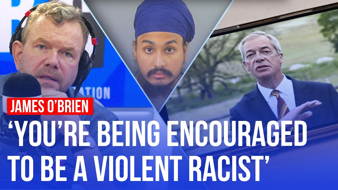 Video thumbnail for 'Why is Farage making Henry Nowak's death about him?' James O'Brien