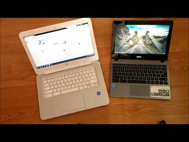 Video thumbnail for HP Chromebook 14 vs. ACER C720