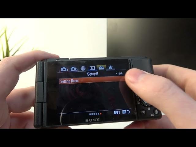 Video thumbnail for Sony ZV 01 - How To Factory Reset