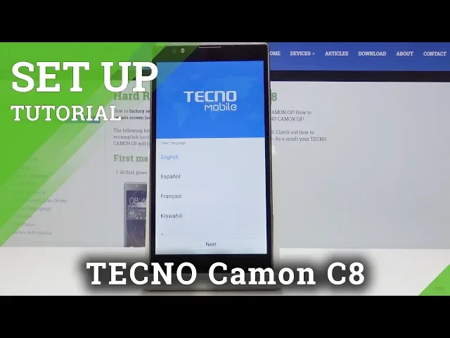 Video thumbnail for How to Set Up TECNO Camon C8 - Activate & Configure