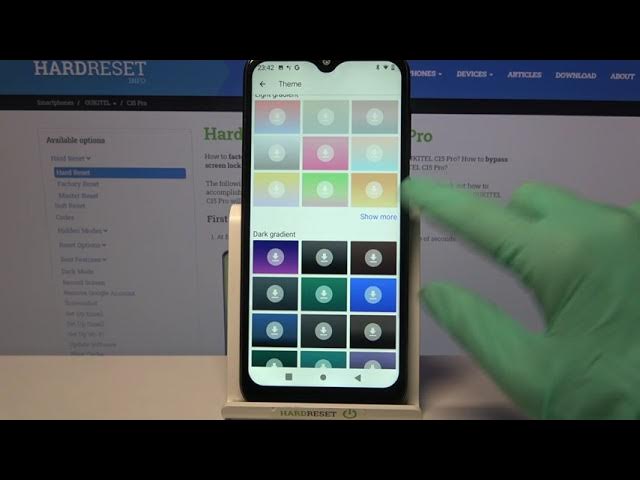 Video thumbnail for OUKITEL C15 Pro and Keyboard Settings - Keyboard Theme List