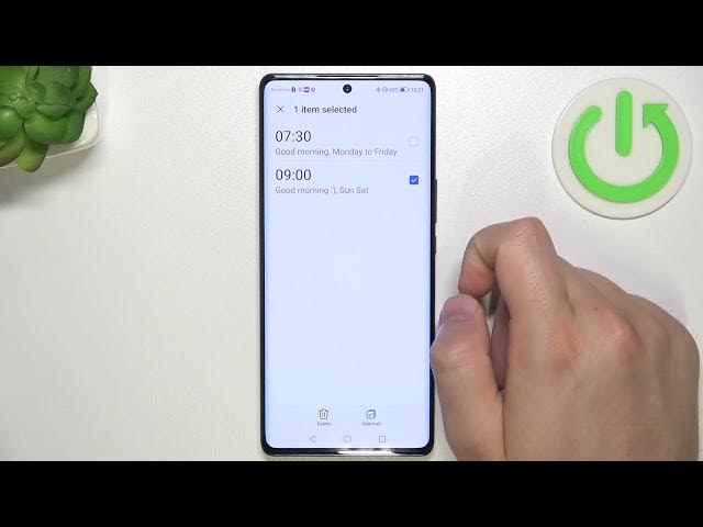 Video thumbnail for How to Delete Alarm Clock on HONOR Magic 5 Lite