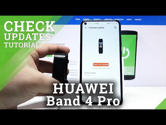 Video thumbnail for How to Update Firmware in HUAWEI Band 4 Pro – Actualize System