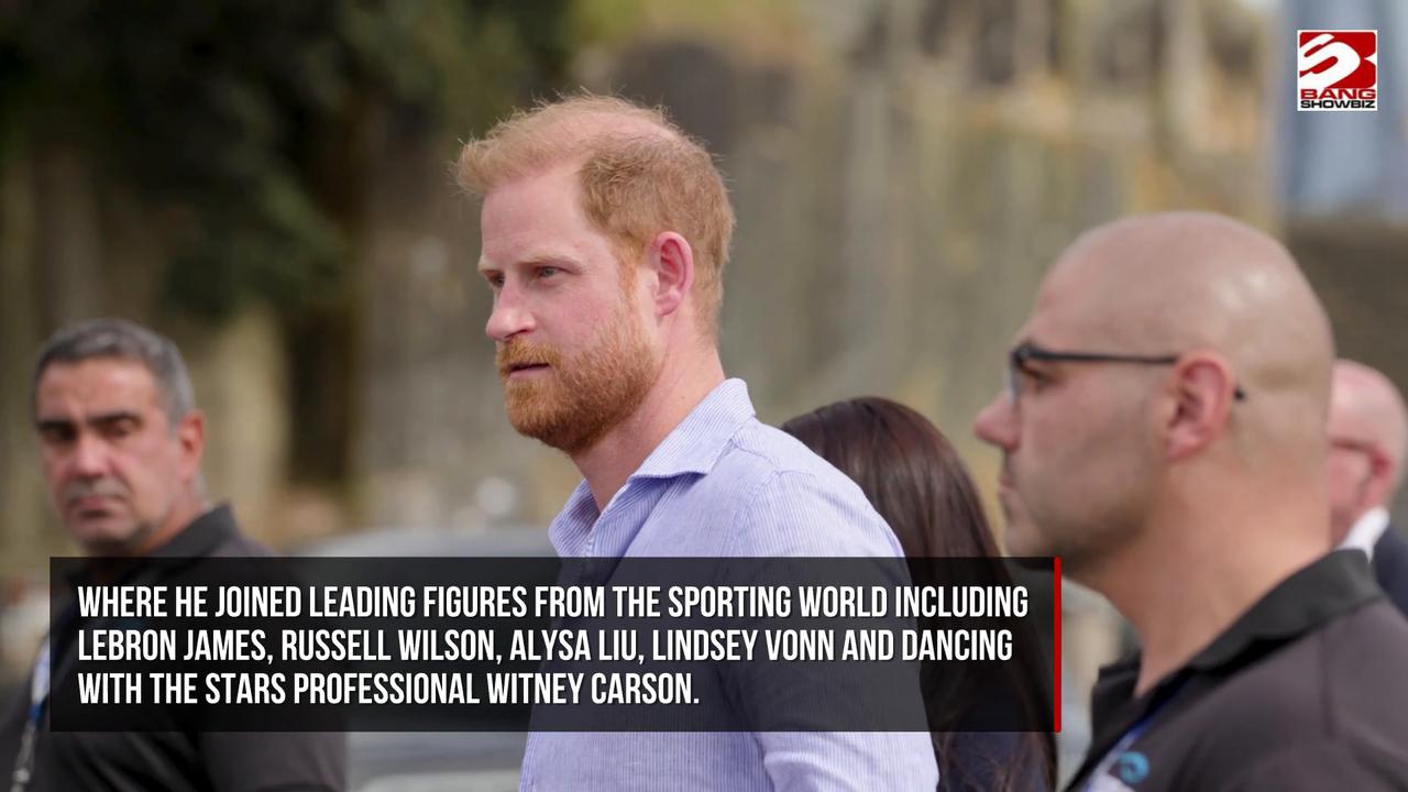 Video thumbnail for Prince Harry ‘said King Charles is doing great’ at new public appearance as monarch continues cancer fight