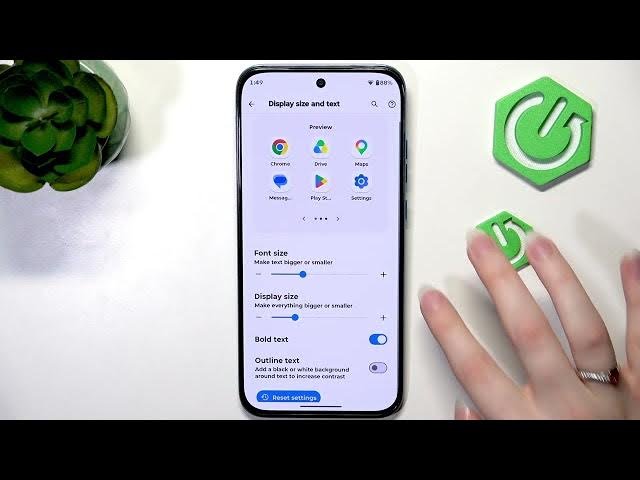 Video thumbnail for MOTOROLA Moto G87 – How to Adjust Display Settings