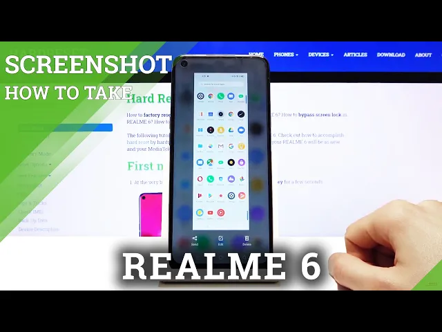 Video thumbnail for How to Capture Screen in REALME 6 – Take & Save Screenshot