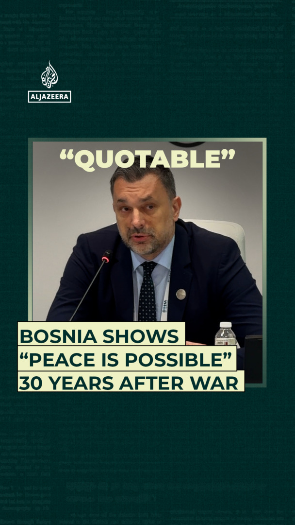 Video thumbnail for Bosnia shows “peace is possible” 30 years after war
