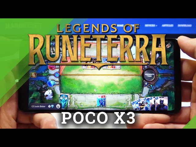 Video thumbnail for Legends of Runeterra on POCO X3 – Game Test