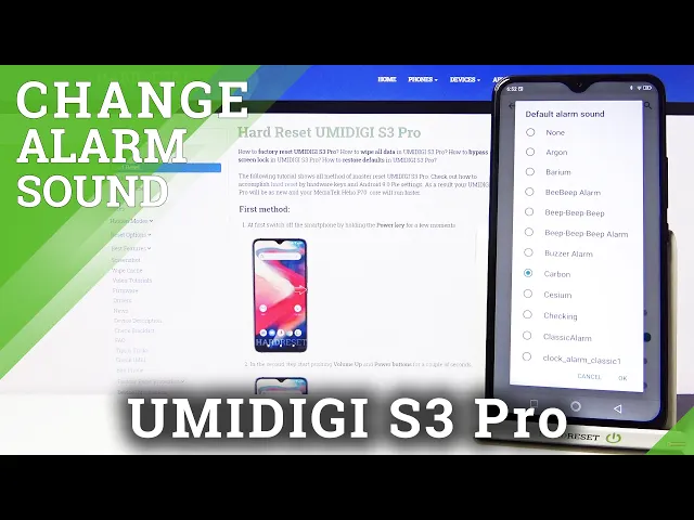 Video thumbnail for How to Check Default Alarm Sounds in UMIDIGI S3 Pro – Tune for Alarms