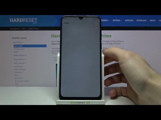 Video thumbnail for How to turn on/off Power Saving Mode on ZTE Blade 10 Prime