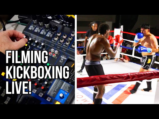 Video thumbnail for Freelance Gig Setup: Kickboxing Live Stream Production