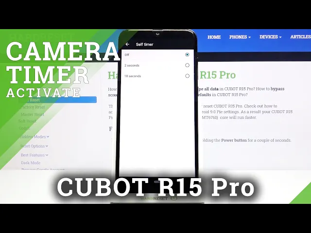 Video thumbnail for How to Set Camera Timer on CUBOT R15 Pro – Camera Settings