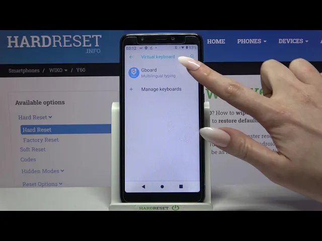 Video thumbnail for Activate / Turn Off Auto-Correction Keyboard Option - WIKO Y60