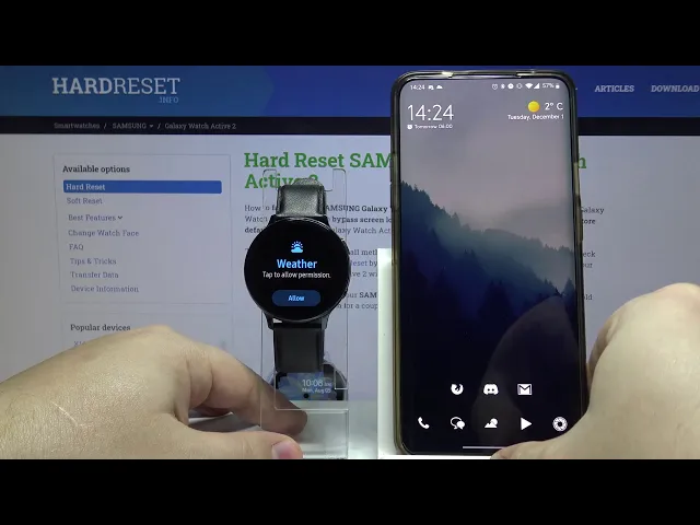 Video thumbnail for How to Edit Widgets on SAMSUNG Galaxy Watch Active 2 – Personalize Apps