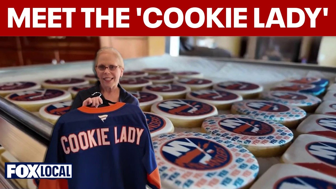 Video thumbnail for Islanders' 'Cookie Lady' bakes to honor son's memory