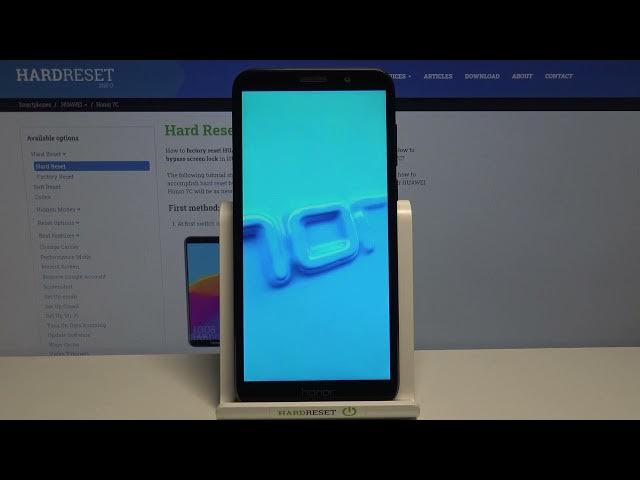 Video thumbnail for How to Factory Reset HONOR 7C – Hard Reset by Settings
